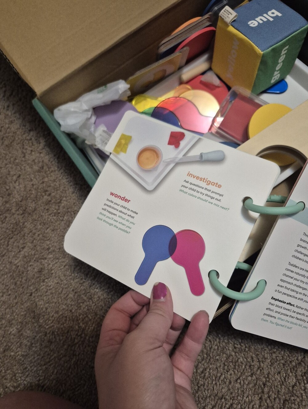 Early Learning Wonder Play Guide & Colorful Activity Set - Multi - Picture 3 of 12